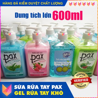 [SỮA&GEL] Sữa Rửa Tay Diệt Khuẩn PAX & Gel Rửa Tay Khô S.P.CA. Tiêu Diệt Loại Vi Khuẩn Có Hại, Bảo Vệ Sức Khoẻ - KOOFOX