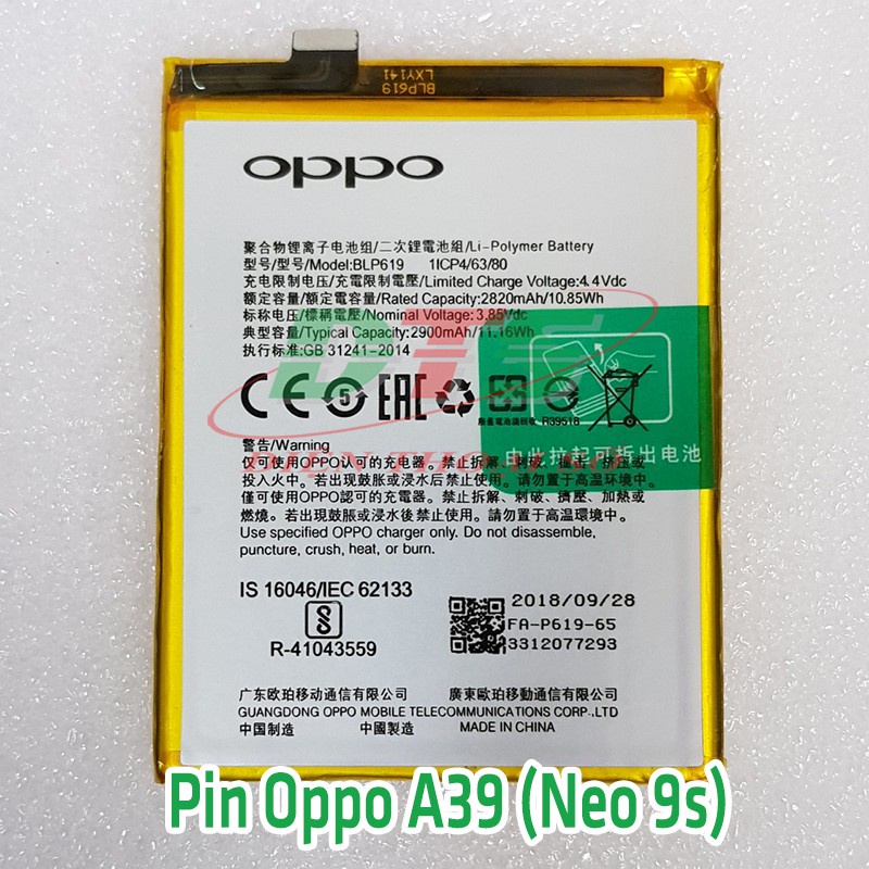 Pin oppo a39/neo9s
