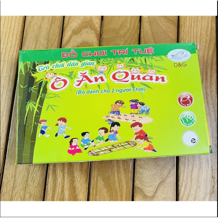 Đồ Chơi Trí Tuệ 3 in 1 - Ô Ăn Quan - Cờ Vây - Cờ Caro - Trò Chơi Dân Gian
