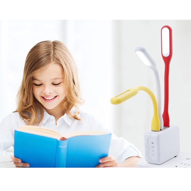 Đèn LED Đọc Sách USB 5V Nhỏ Gọn Tiết Kiệm Năng Lượng