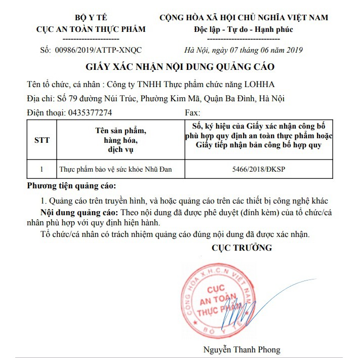 ❤[Chính hãng] Nhũ Đan - Dành Cho Người U Xơ Tuyến Vú (Hộp 20 viên) | BigBuy360 - bigbuy360.vn