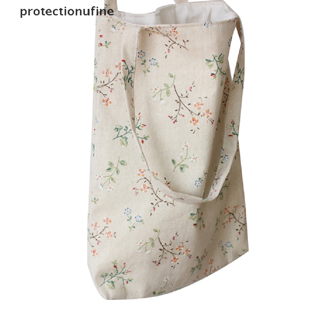 Túi Xách Vải Lanh Cotton Phong Cách Vintage PR3VN Dành Cho Nữ