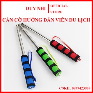 Cán cờ du lịch dành cho hướng dẫn viên dẫn đoàn, công ty lữ hành, loại 1,2m 1,6m 2m