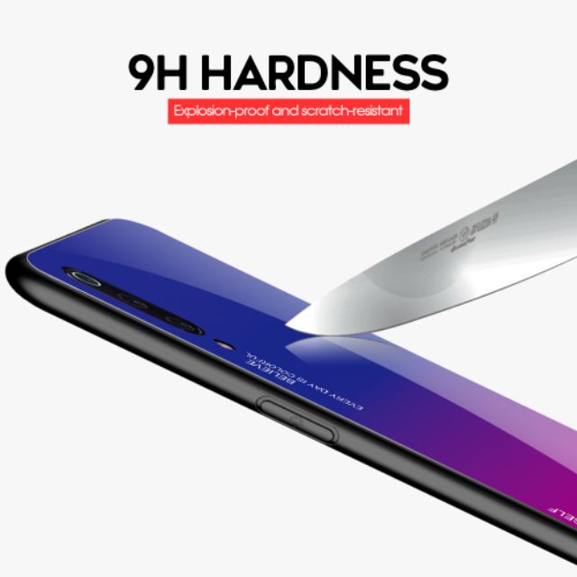 Ốp lưng kính đa sắc Xiaomi Mi 9 FREESHIP Từ 50k thời trang cao cấp