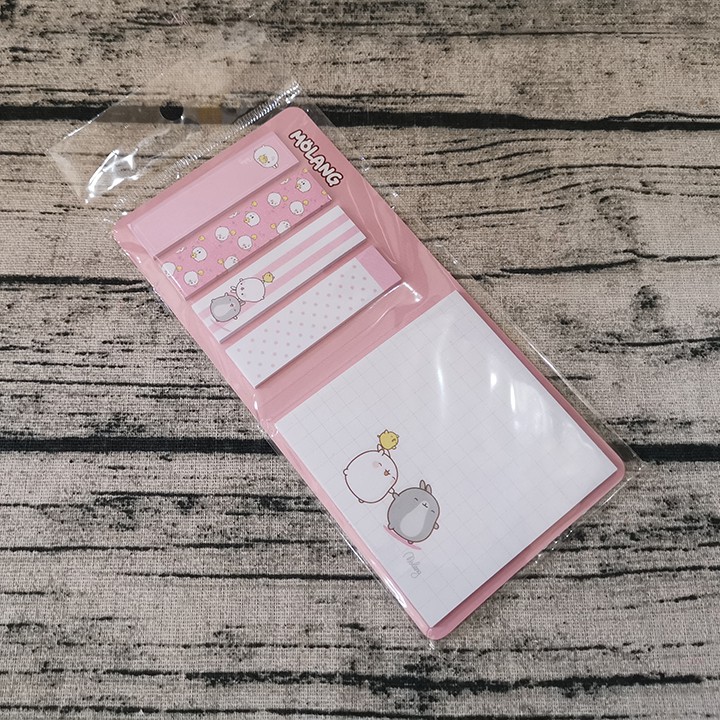 HCM - Tệp giấy note và bookmark thỏ Molang dễ thương