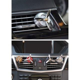 Nước hoa sáp thơm ô tô xe hơi kẹp khe gió hình cánh quạt, khử mùi phòng ngủ, phòng làm việc...