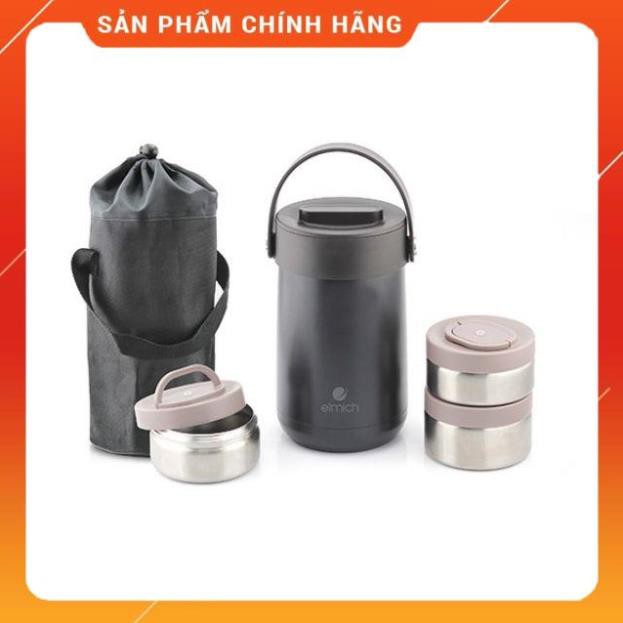 [ XẢ HÀNG] BÌNH ĐỰNG THỨC ĂN GIỮ NHIỆT 1500ML EL3129, BÌNH ELMICH EL3129 1500ML