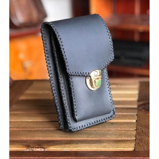 Bao Da Điện Thoại Đeo Thắt Lưng