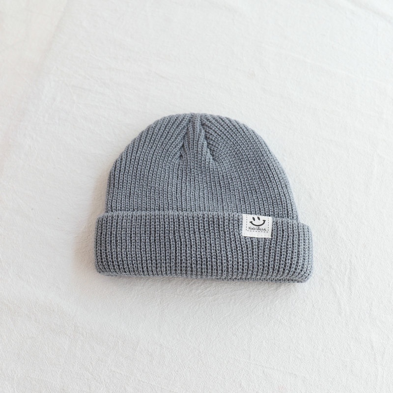 Mũ Nón Len beanie Trùm Đầu nam, nữ họa tiết mặt cười nhỏ Phong Cách Năng Động Chất Lượng Cao NL07