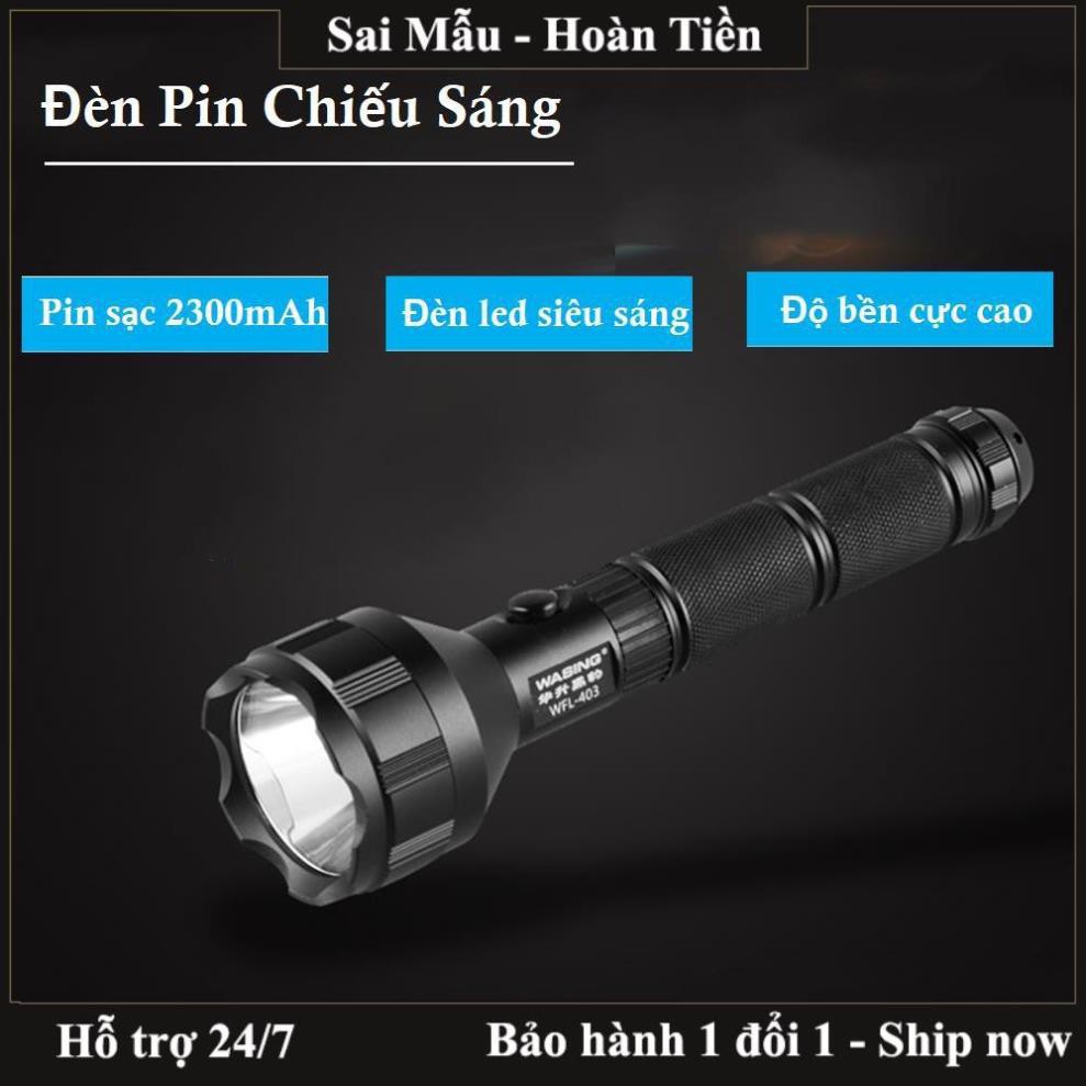 ✔️Đèn pin siêu sáng chống nước Mayor Wolf  LY S015 pin cực trâu  - Tặng kèm bộ phụ kiện sạc và hộp đựng  - Freeship