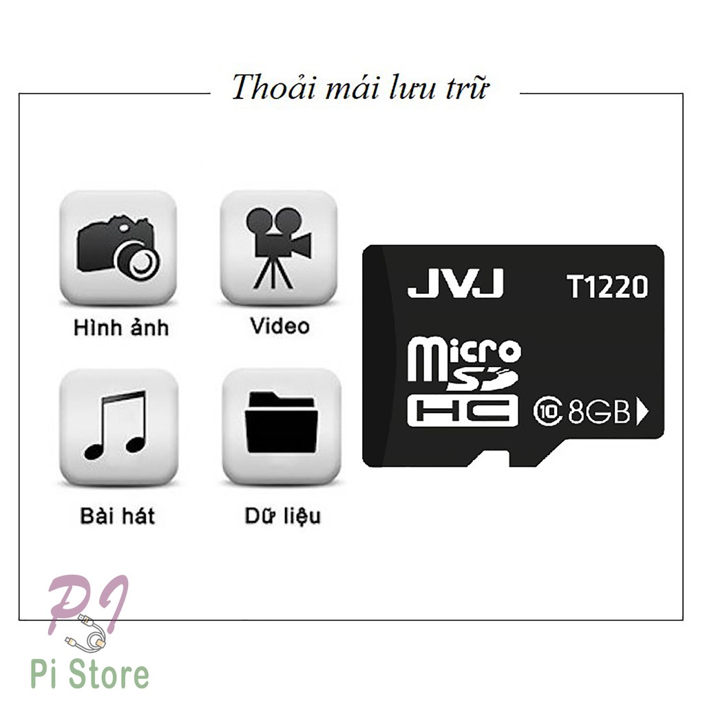 Thẻ nhớ JVJ 64GB/32GB/16GB/8GB/4GB chuyên dụng  tôc độ cao microSDHC -Bảo hành 5 năm 1 đổi 1 | BigBuy360 - bigbuy360.vn