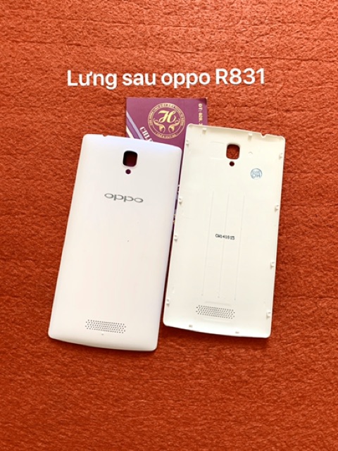 Nắp lưng sau - vỏ sau oppo R831 zin (như hình chụp)