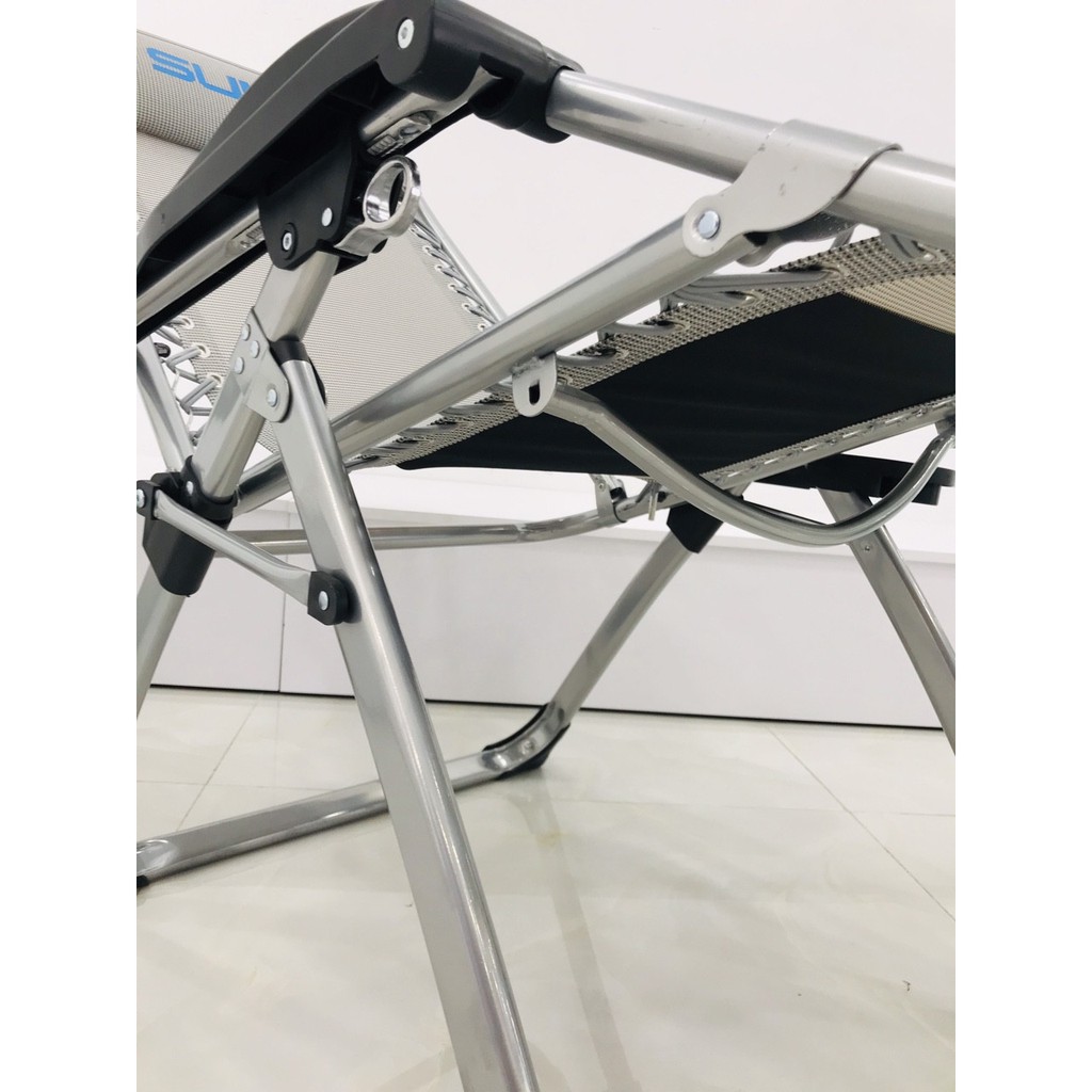 Ghế xếp thư giãn Sumika 179 (Màu xám) | BigBuy360 - bigbuy360.vn