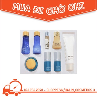 Set Sum Xanh 💖FREESHIP💖Set Sum Xanh giảm mụn kiềm dầu dưỡng da sáng khỏe 8 sản phẩm HALINGHKSS Cao Cấp