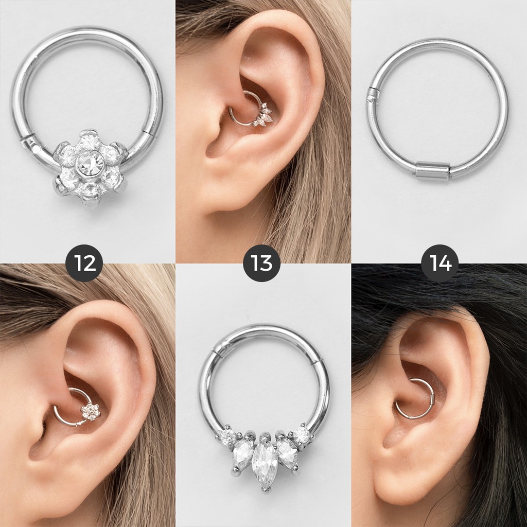 Khuyên tai đá lấp lánh