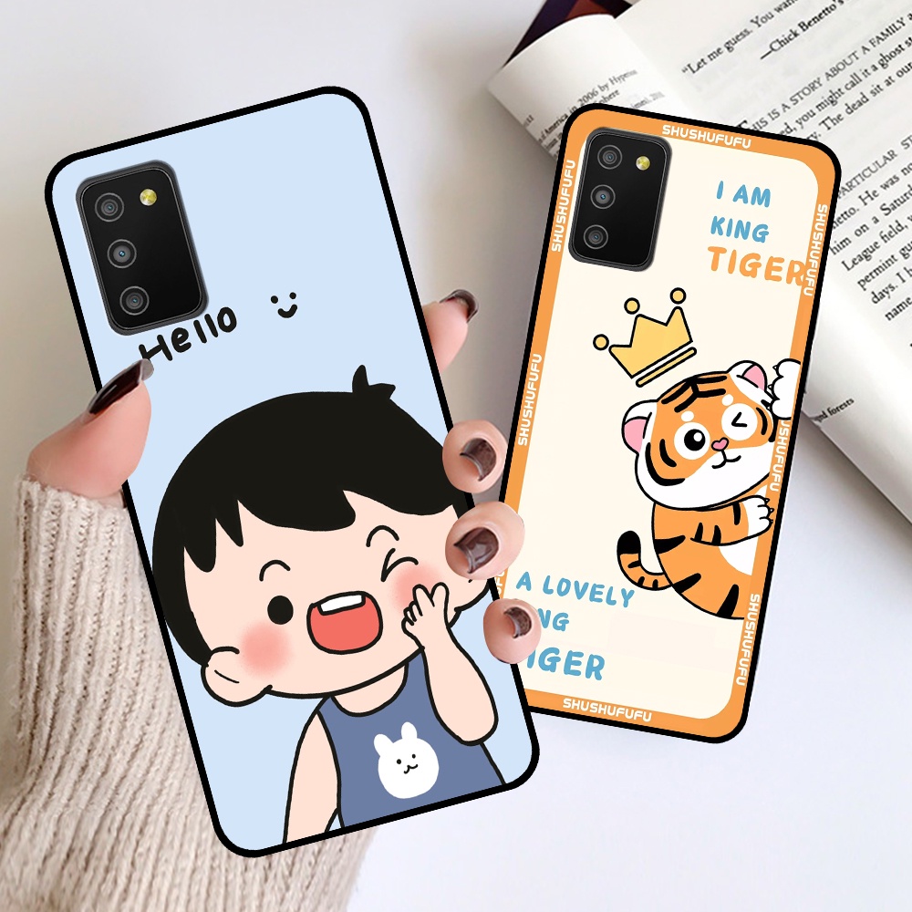 Ốp lưng Samsung A02s / A03s in hình mickey, hổ, kingtiger siêu rẻ T19 - T24