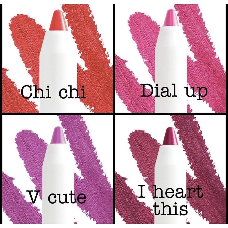 Chì Kẻ Môi Colourpop Nude Đỏ Nâu Auth Bill Mỹ