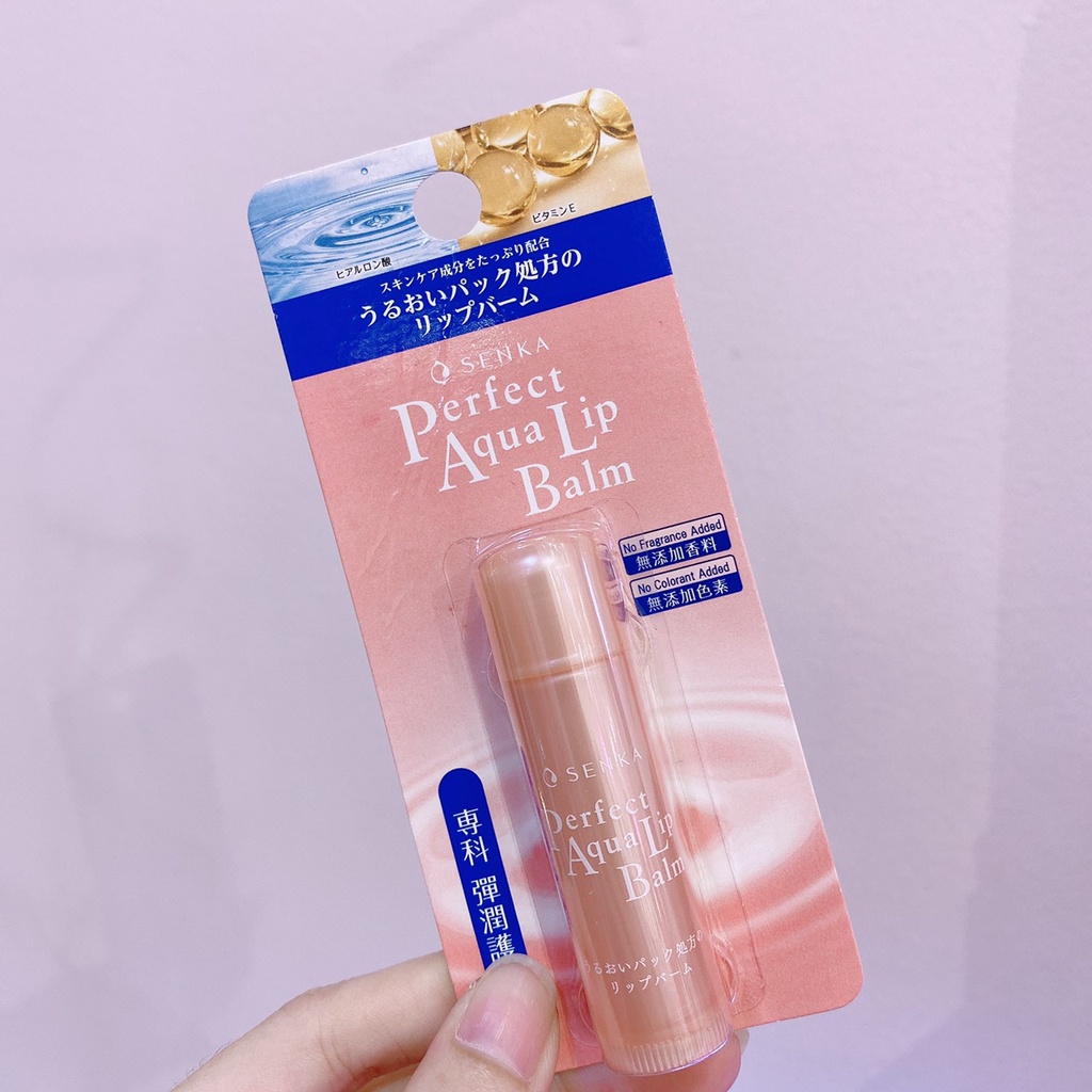 Son Dưỡng Cấp Ẩm Senka Perfect Aqua Lip