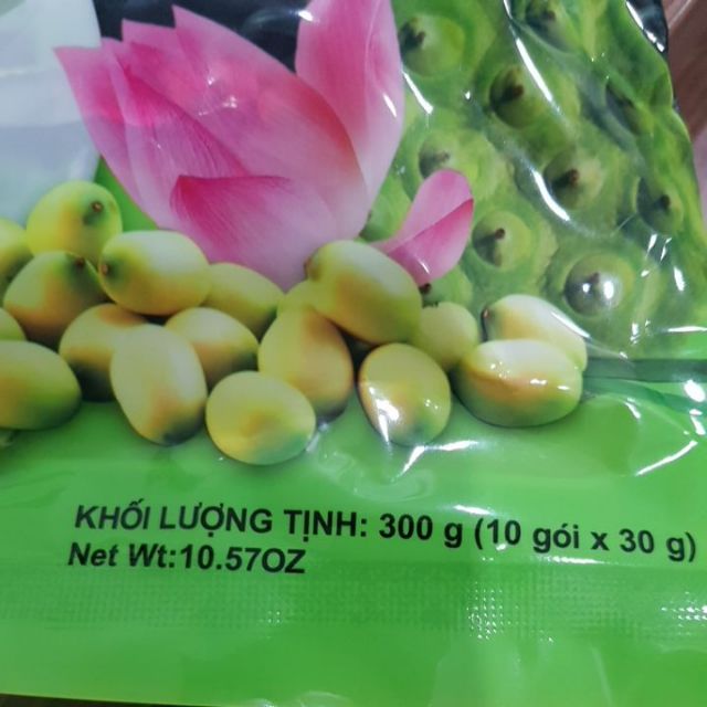 Bột đậu đen xanh lòng hạt sen Bích Chi không đường gói 300gr