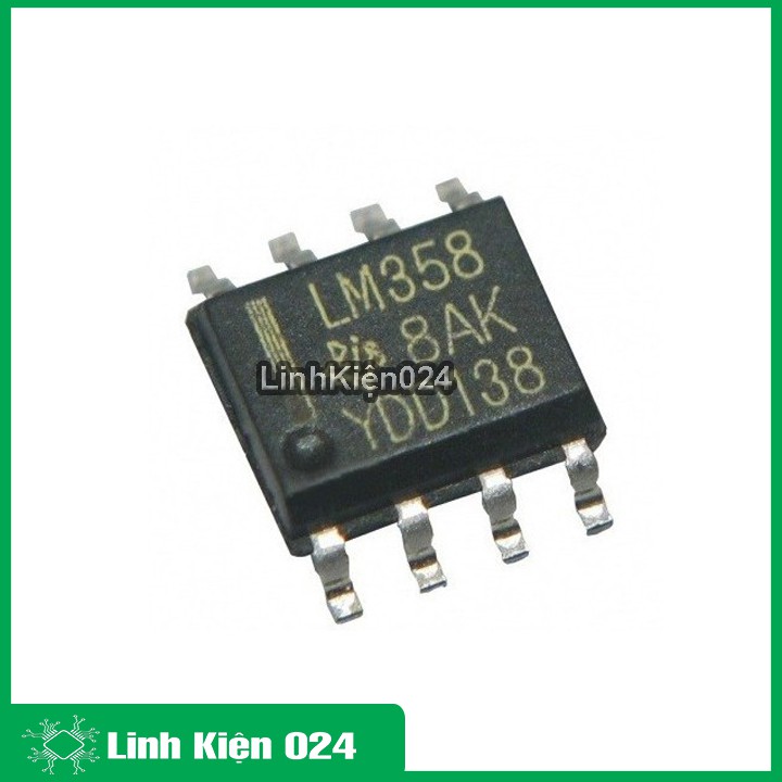 Ic chức năng LM358N chân dán SOP8