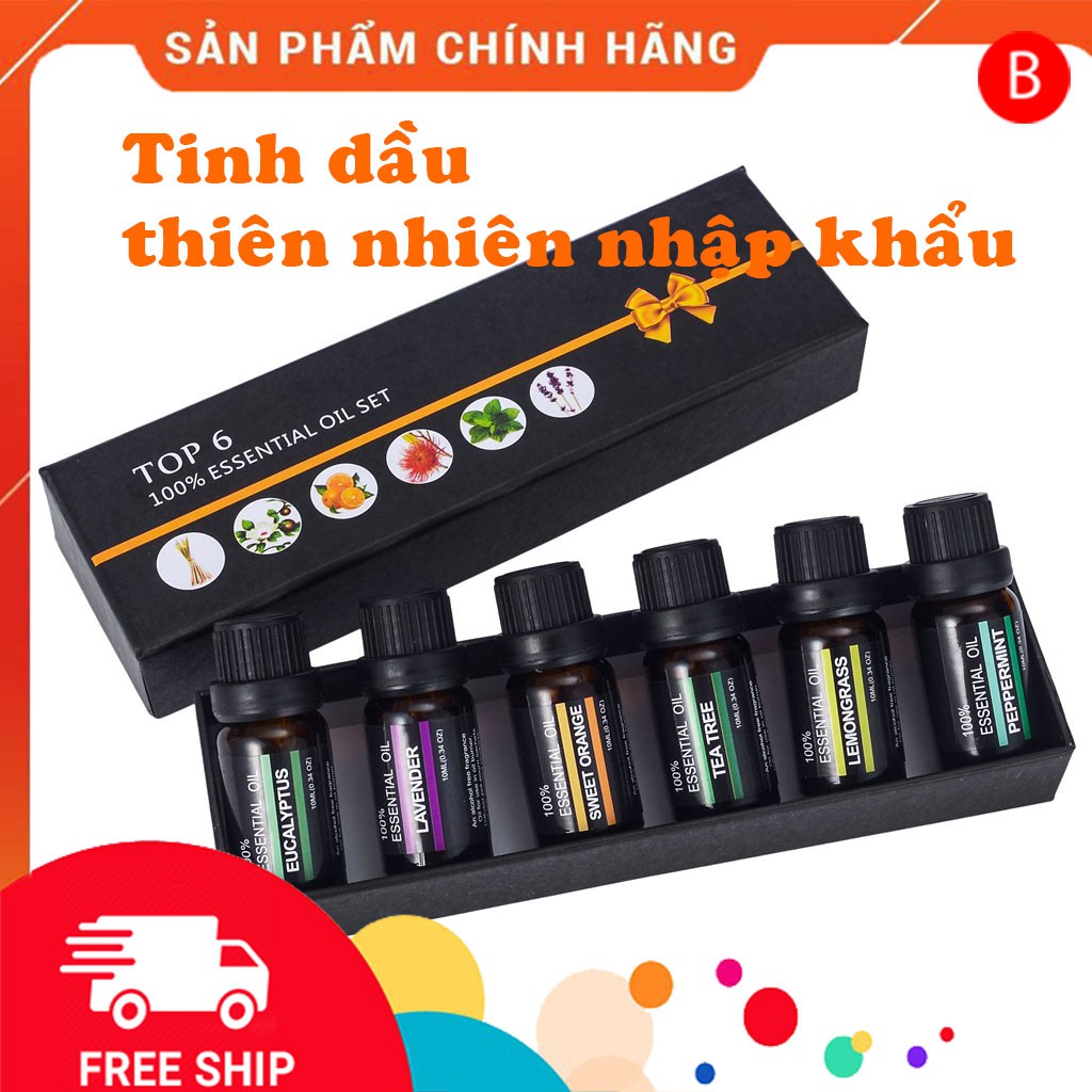 Tinh dầu thiên nhiên 100% nguyên chất CAO CẤP nhập khẩu RHJY(LỌ 10ML)