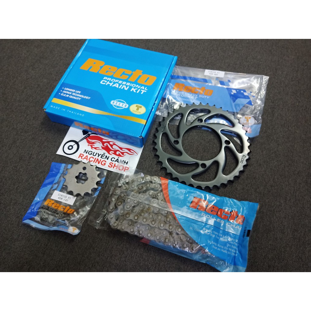 Sên nhông dĩa recto sirius Fi