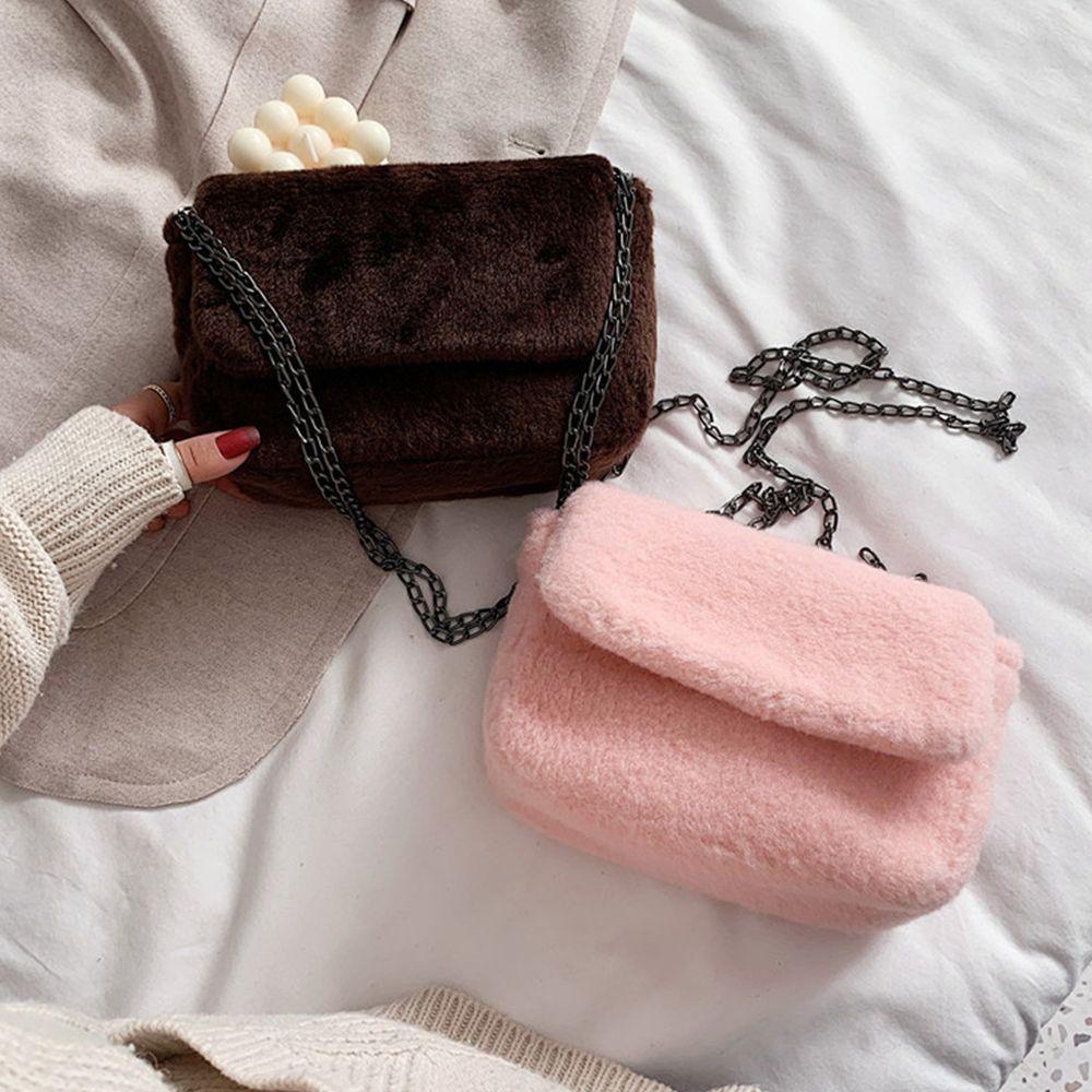 Túi Đeo Chéo Phủ Lông Mềm Mại MIHAN1