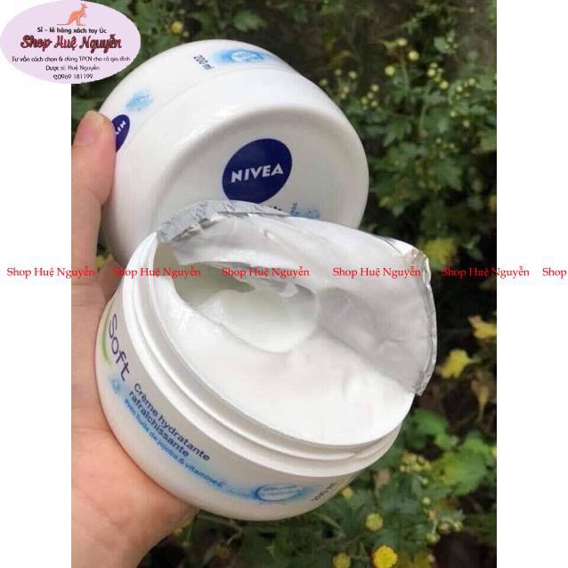 Kem dưỡng ẩm chuyên sâu Nivea Soft 200ml - Hàng nội địa Đức