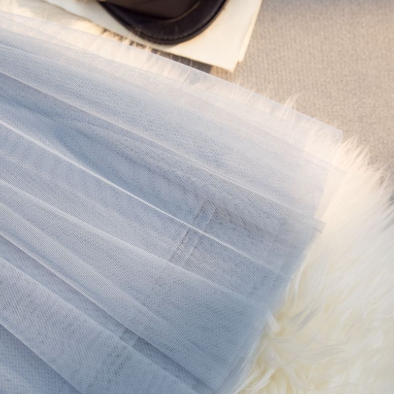 Chân Váy Lưới Chữ A Lưng Cao 20% Dáng Ngắn Thời Trang Mùa Hè Hàn Quốc  Cho Nữ