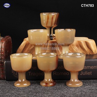 Ly sừng dùng để uống Rượu / thanh lọc giải độc và nhiệt - HAHANCO [CTH783]