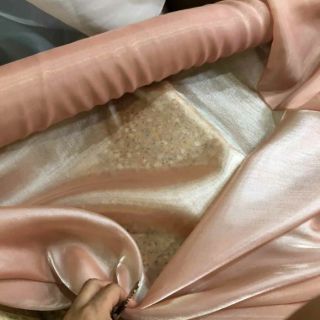 Vải organza lụa đủ màu 2020