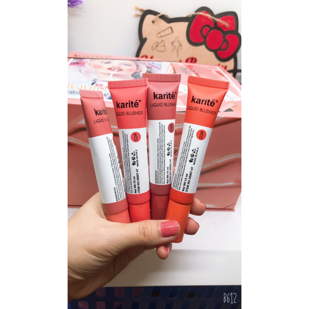 Má hồng dạng kem Waterproof Karite G210 | BigBuy360 - bigbuy360.vn