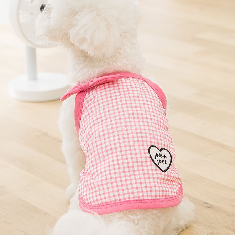&lt;cutepethome&gt;Áo Hai Dây Mỏng Xuân Thu Phong Cách Mới Cho Thú Cưng