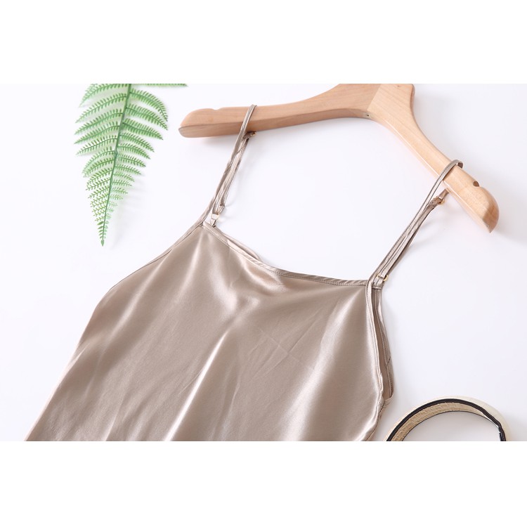 Váy ngủ 2 dây, đầm suông chất đũi hàng cao cấp - Minwear | BigBuy360 - bigbuy360.vn