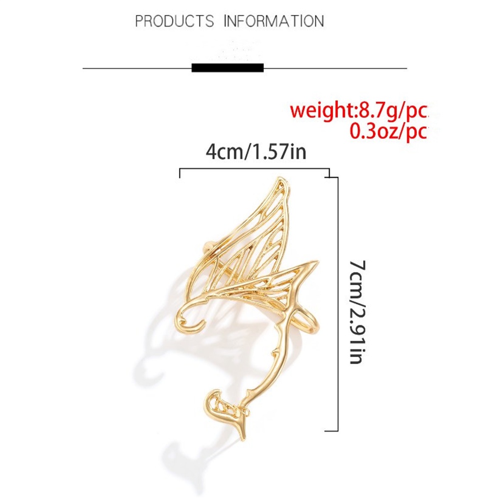 1 Khuyên Tai Hình Cánh Bướm Đơn Giản Hợp Thời Trang Mới Cho Nữ