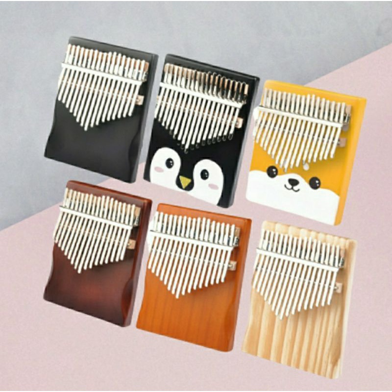 Đàn Kalimba Giá Rẻ KIMI Gỗ Nguyên Khối gỗ gụ