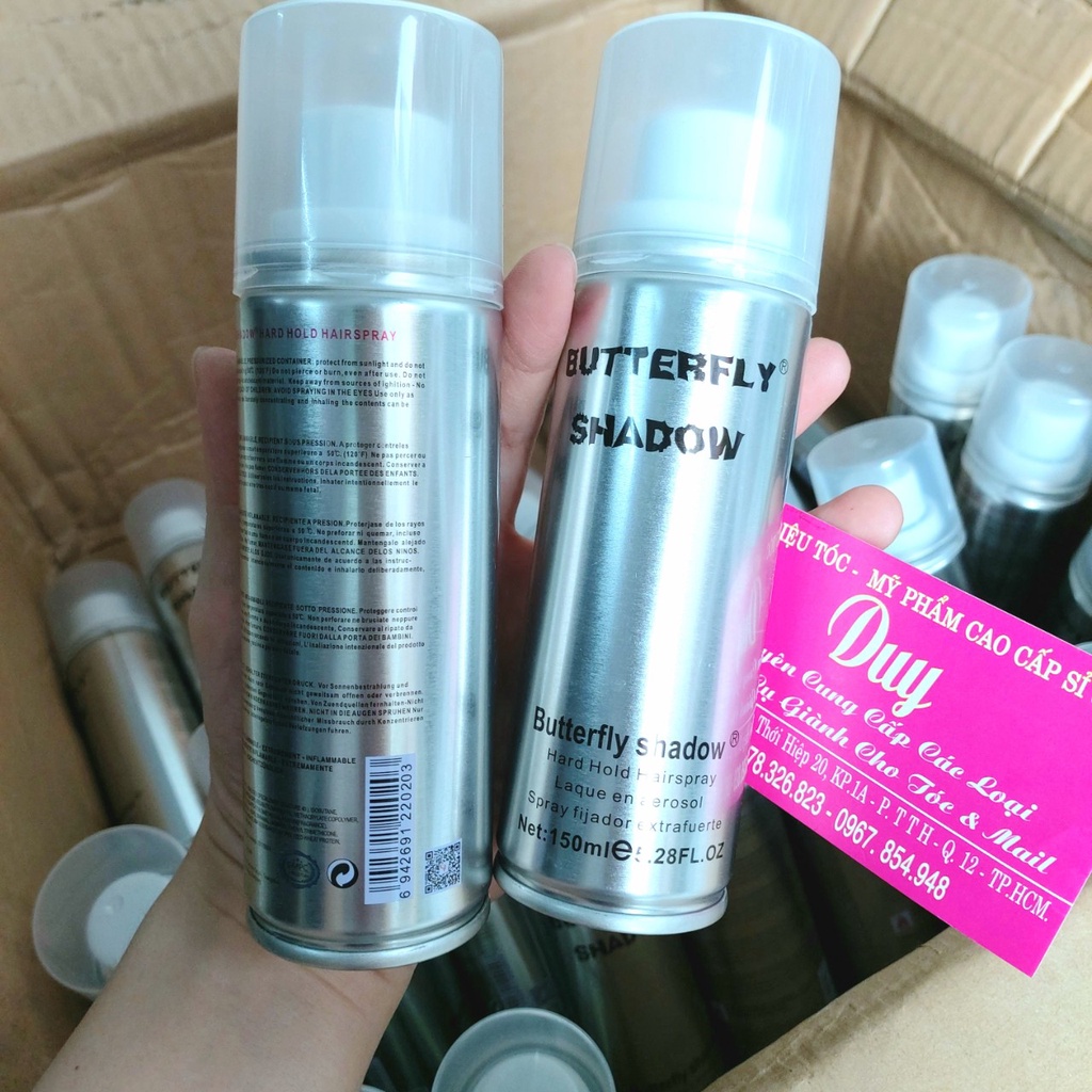 Keo xịt tóc Butterfly Shadow 150ml