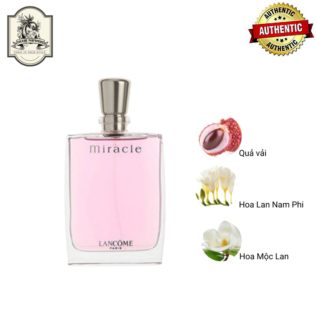 [Nhập Khẩu Chính Ngạch] Nước Hoa Nữ Chính Hãng Lancome Miracle 30ml, 50ml, 100ml