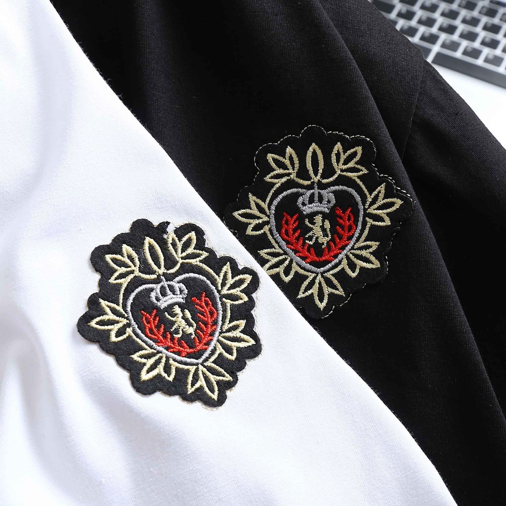 Áo thun Polo nam cotton 100% cổ bẻ phối thêu chữ Logo form ôm dáng chuẩn chất vải thun lạnh mát mẻ | BigBuy360 - bigbuy360.vn