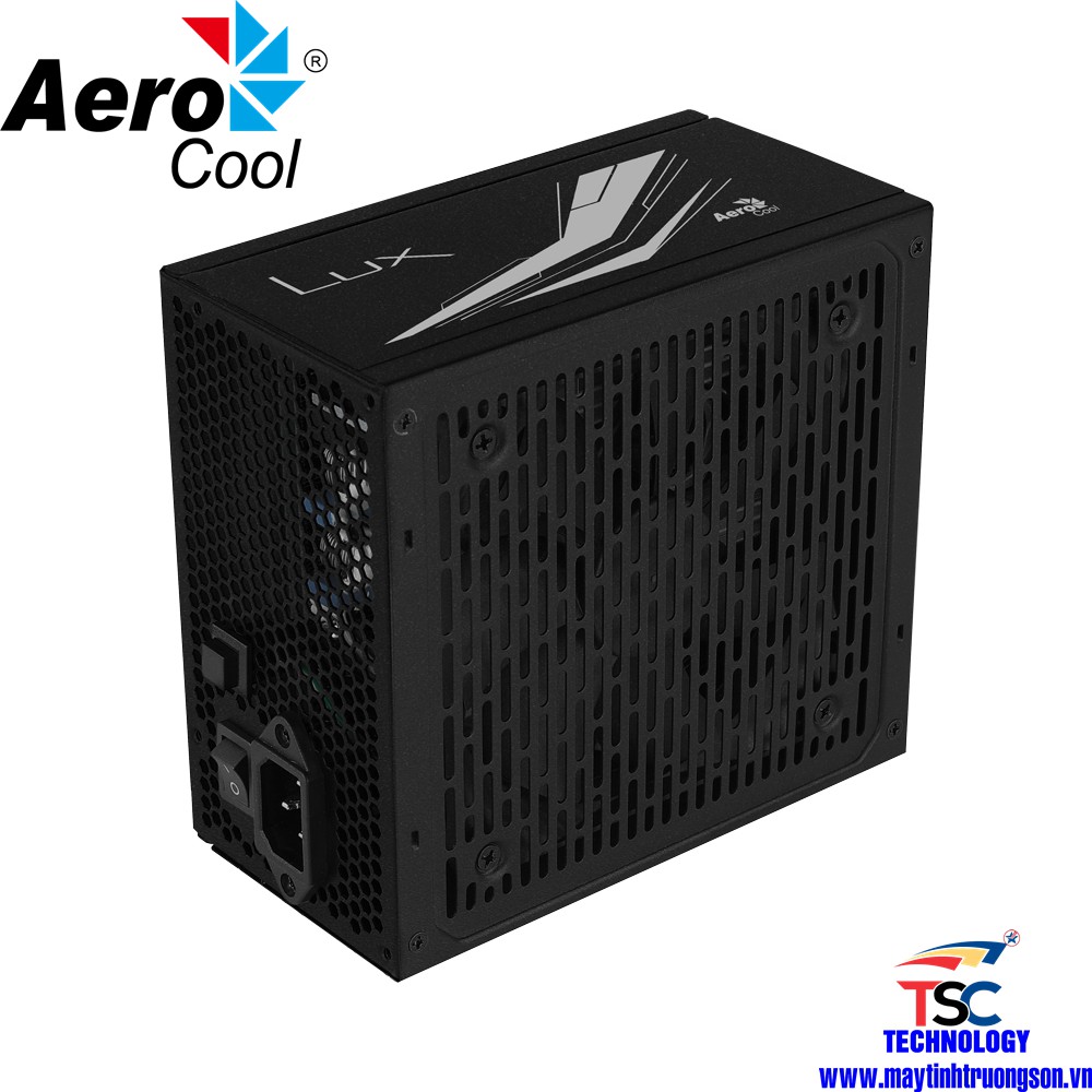 Bộ Nguồn Máy Tính AEROCOOL LUX RGB 750W 650W 550W 80 Plus Bronze Gaming | BH 36T Tại TTBH Hà Nội & TPHCM
