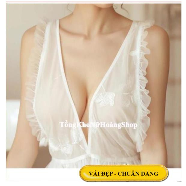 [Siêu Phẩm - Sang Chảnh]Váy ngủ sexy ren hoa nữ hoàng quyến rũ B1027 | BigBuy360 - bigbuy360.vn