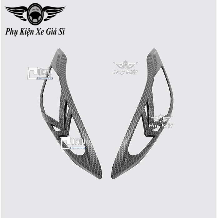 Combo 7 Món Bảo Vệ Cho Xe Vision 2021 Carbon MS3960