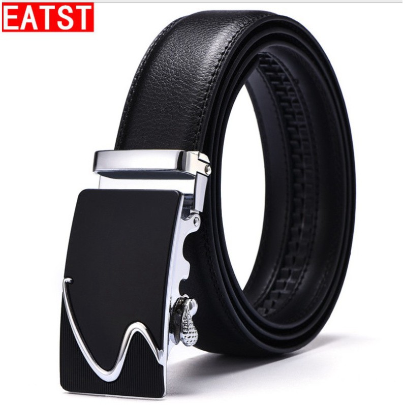 free ship Thắt Lưng Da Nam Khóa Tự Động Cao cấp 2SB