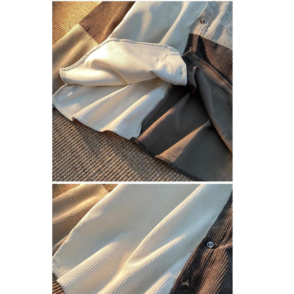 Sơ Mi Nhung Tăm, Form Unisex