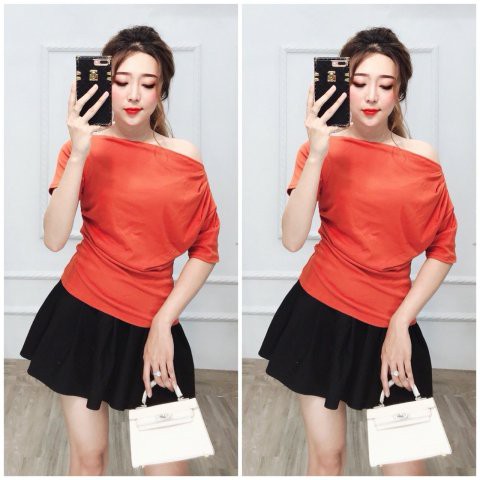 Áo Lệch Vai Thun Bozip Cao Cấp ÁO THUN LÊCH VAI CAO CẤP