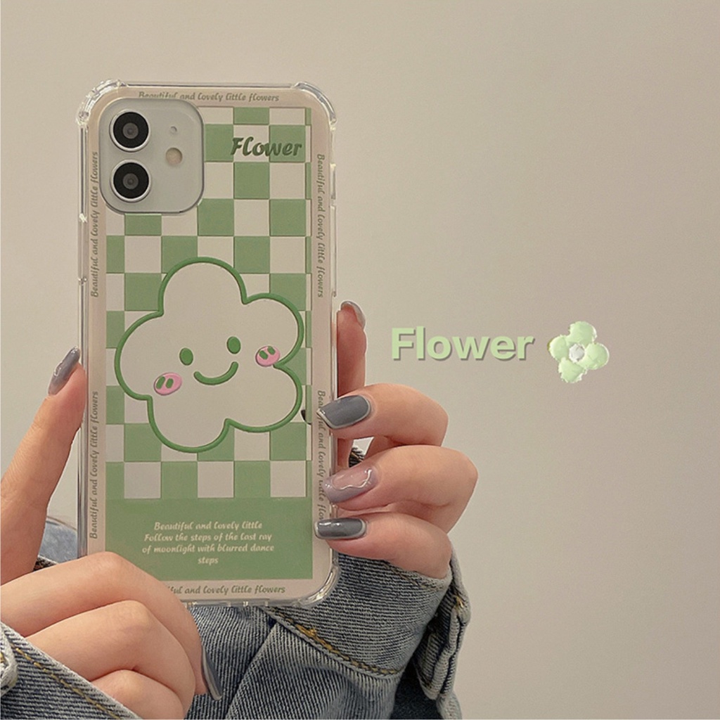 Ốp Lưng Gương Chống Sốc Cloud Flower - O032