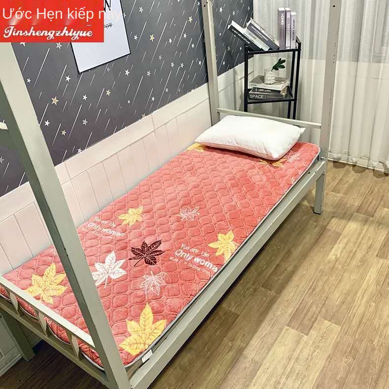 Nệm ký túc xá sinh viên bằng vải nỉ dày Tatami Giường đơn và đôi cho trẻ em Có thể gập lại