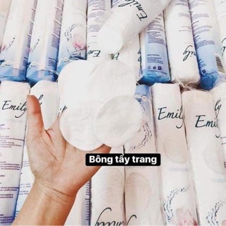 Combo 3 bịch- bông tẩy trang emily đức