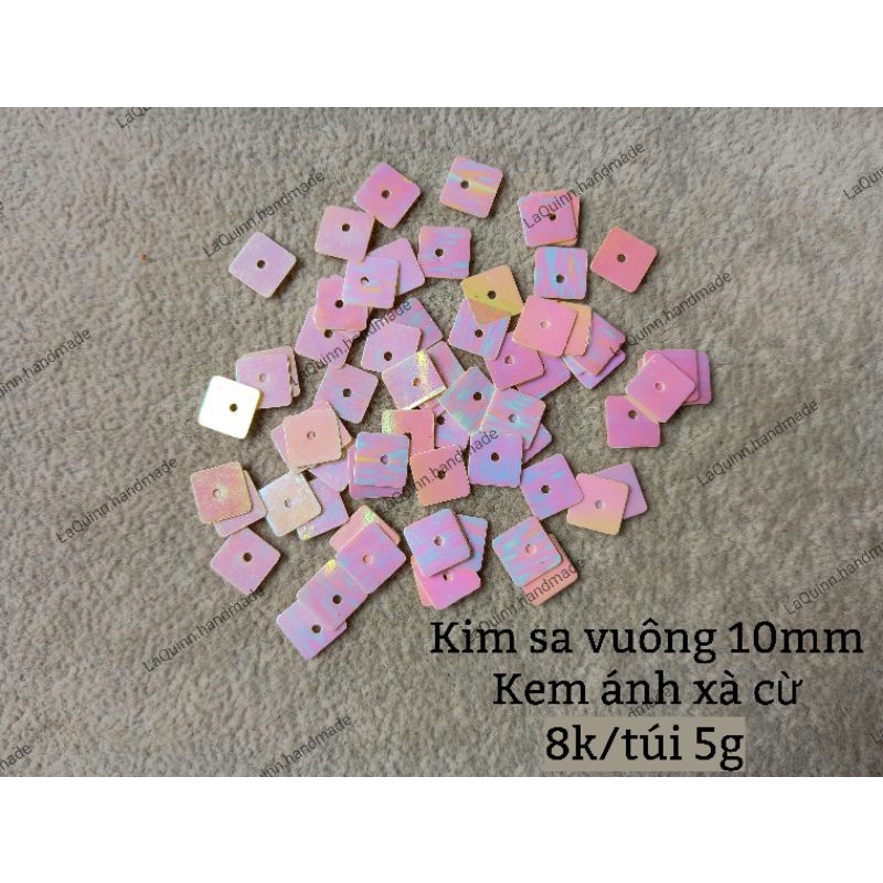 Kim sa nhiều kiểu dáng, màu sắc _ nguyên liệu handmade
