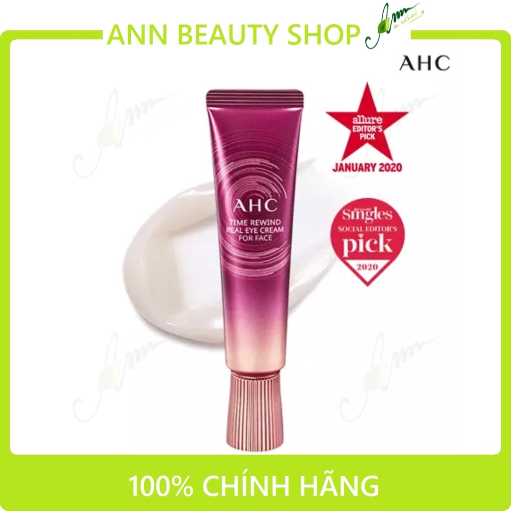 Kem Dưỡng Mắt AHC Time Rewind Real Eye Cream For Face